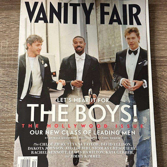 Vanity Fair Magazine Cover with Black and White Suits - Picture 5 of 5